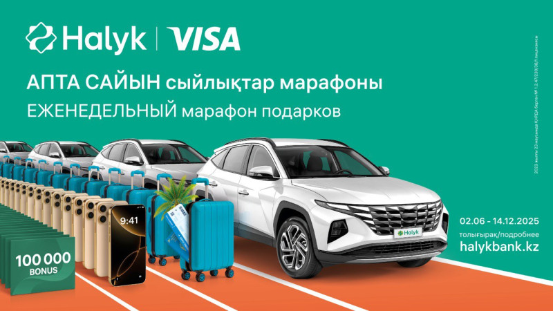 Промо акция Halyk банк кредит